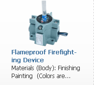 Flameproof Firefighting Device